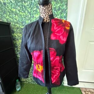 Talbots Classic Black Cotton Jacket p26